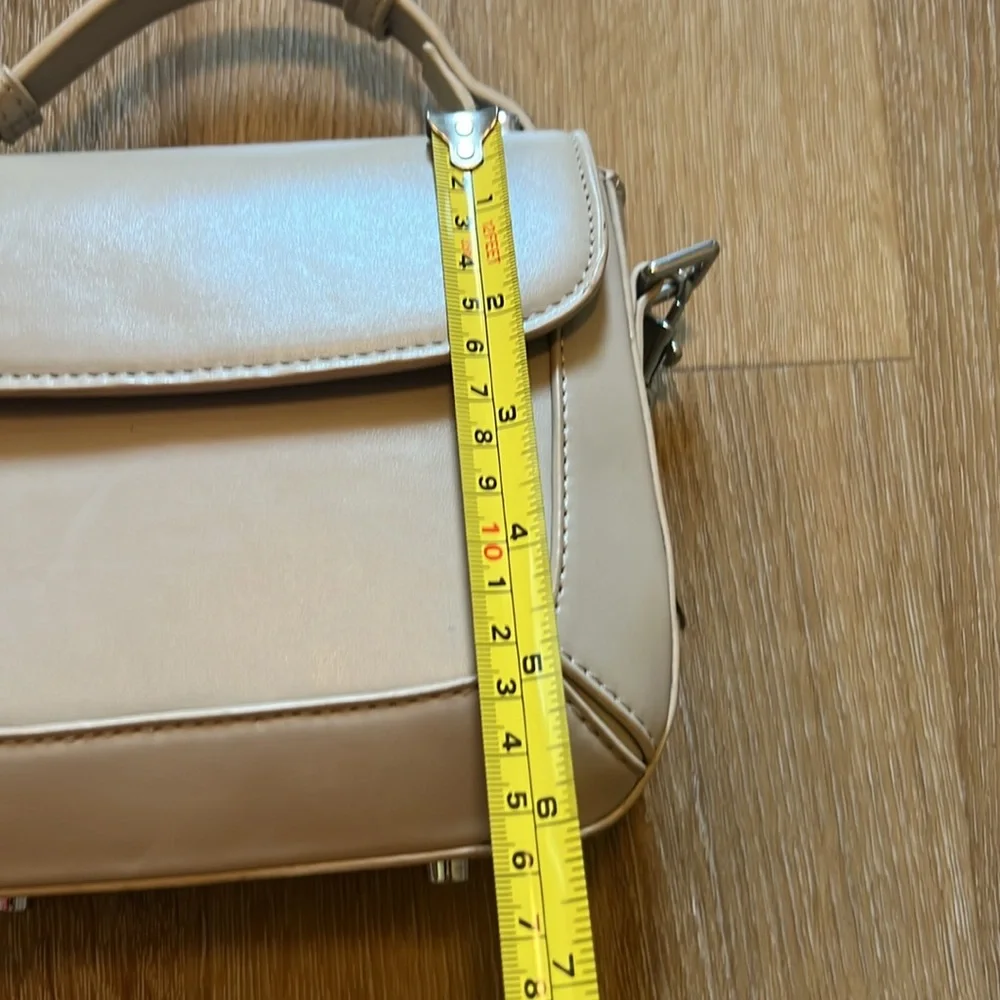 Zara cross body small tan purse